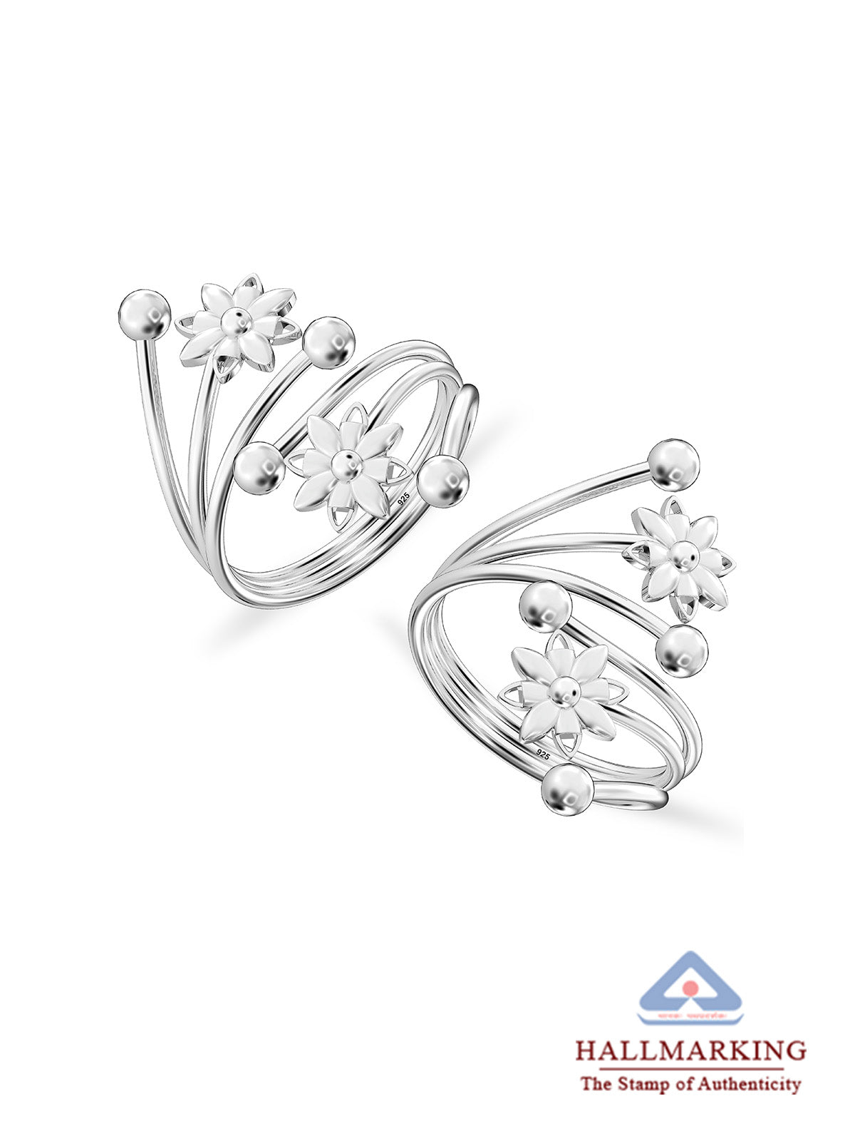 Florabella Floral Women's Toe Ring
