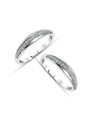 Aeon CZ Half-Eternity Women's Toe Ring