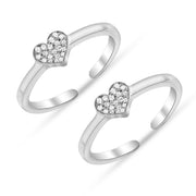 Minimal Silver Toe Ring