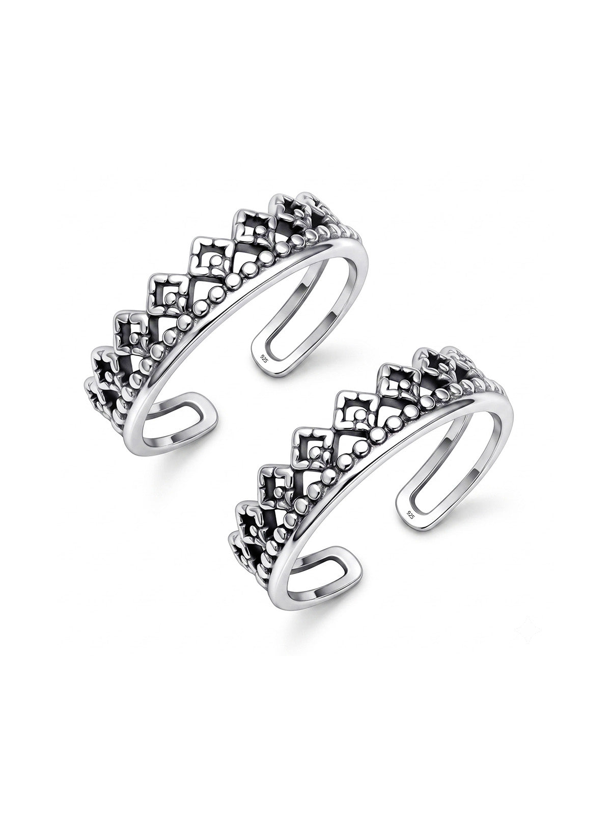 Antique Pattern Toe Ring