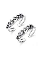 Antique Pattern Toe Ring