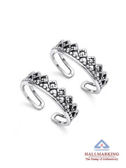 Antique Pattern Toe Ring