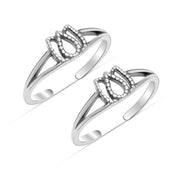 Lotus Antique Toe Ring