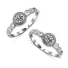 925 Sterling Silver Cubic Zirconia Toe Ring for Women
