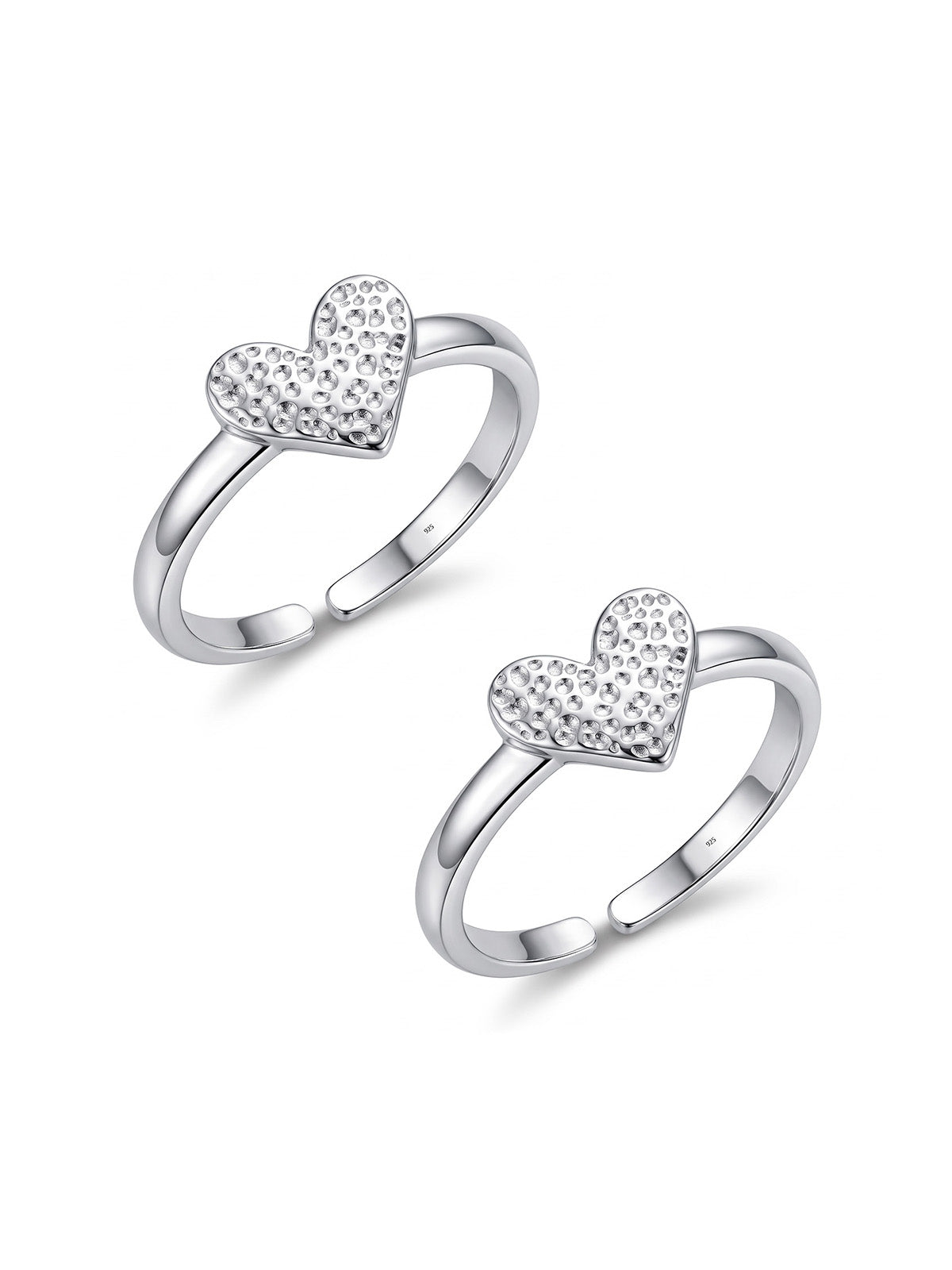 Amoura CZ Heart Toe Ring