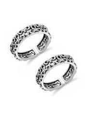 Fleurvine Floral Open Toe Ring