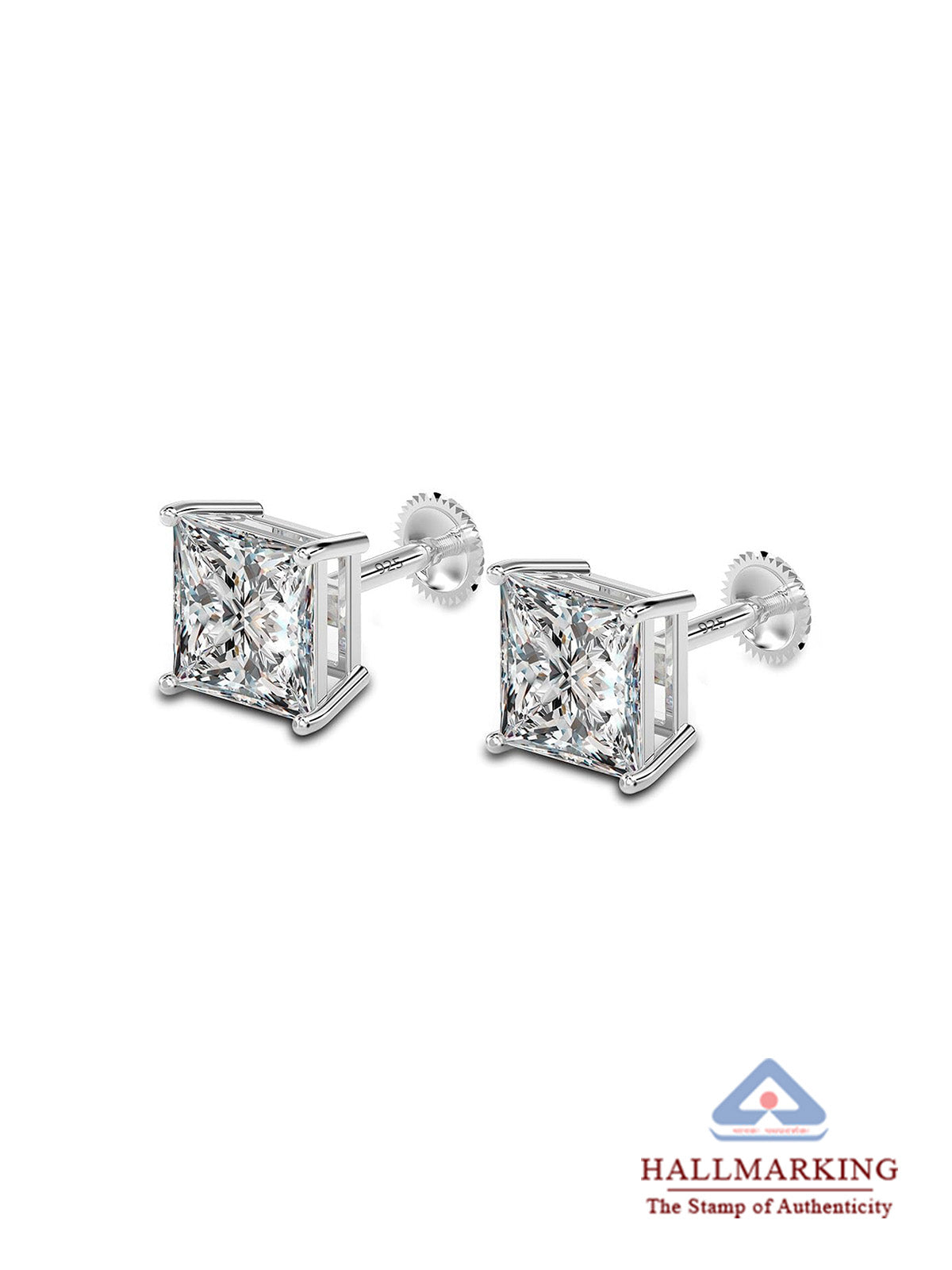 Silver Stud Earrings