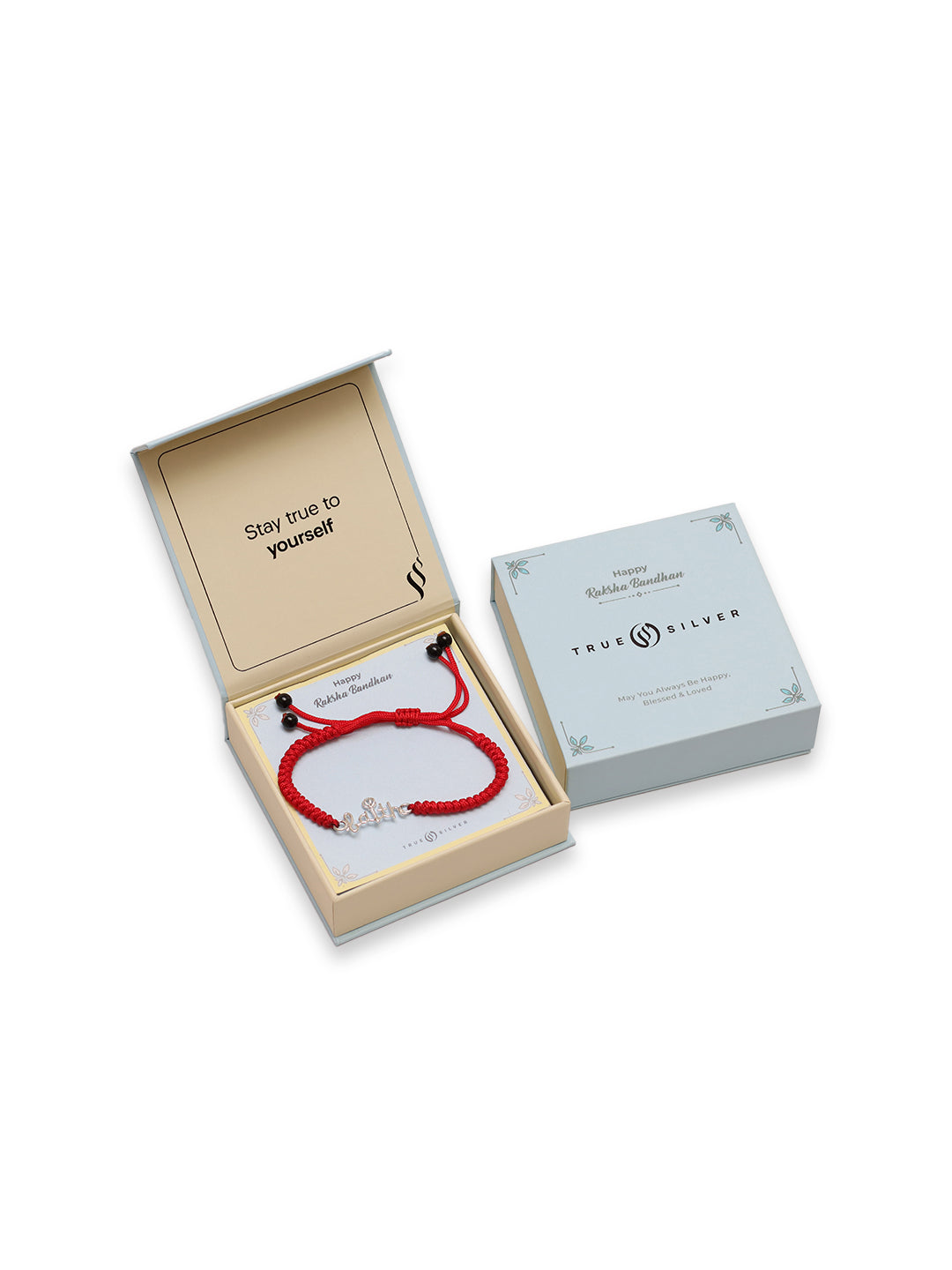 Classic Silver Rakhi - Gift For Brother