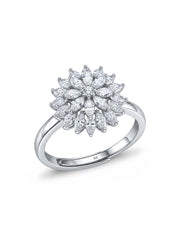 Fiora Floral Shine Women's Ring