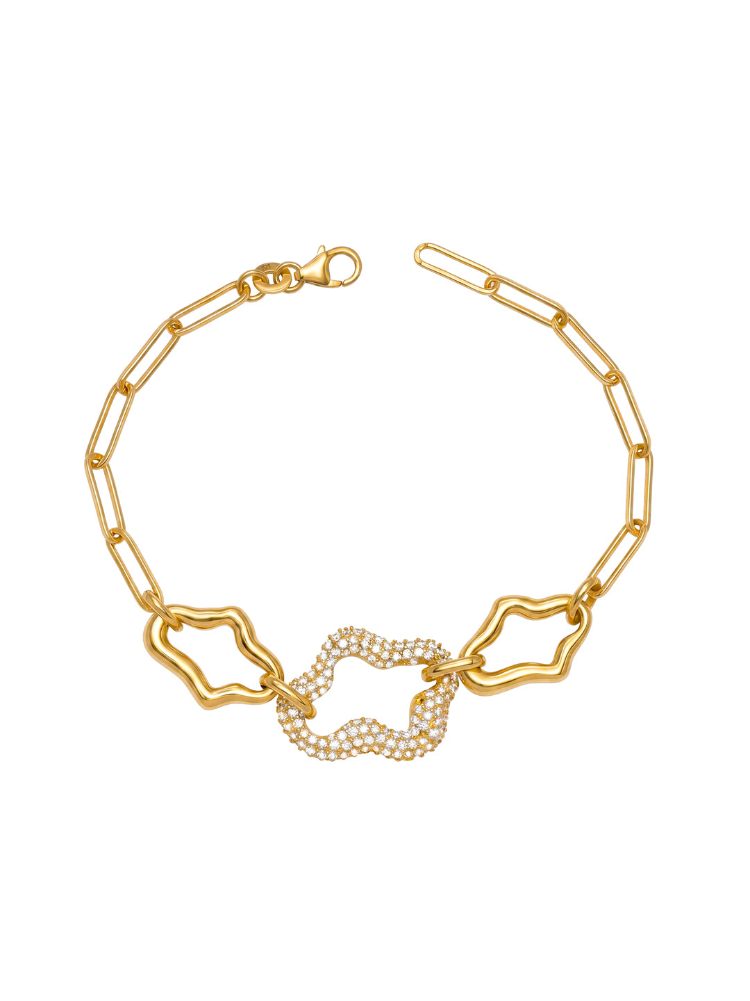 Gold Statement Bracelet