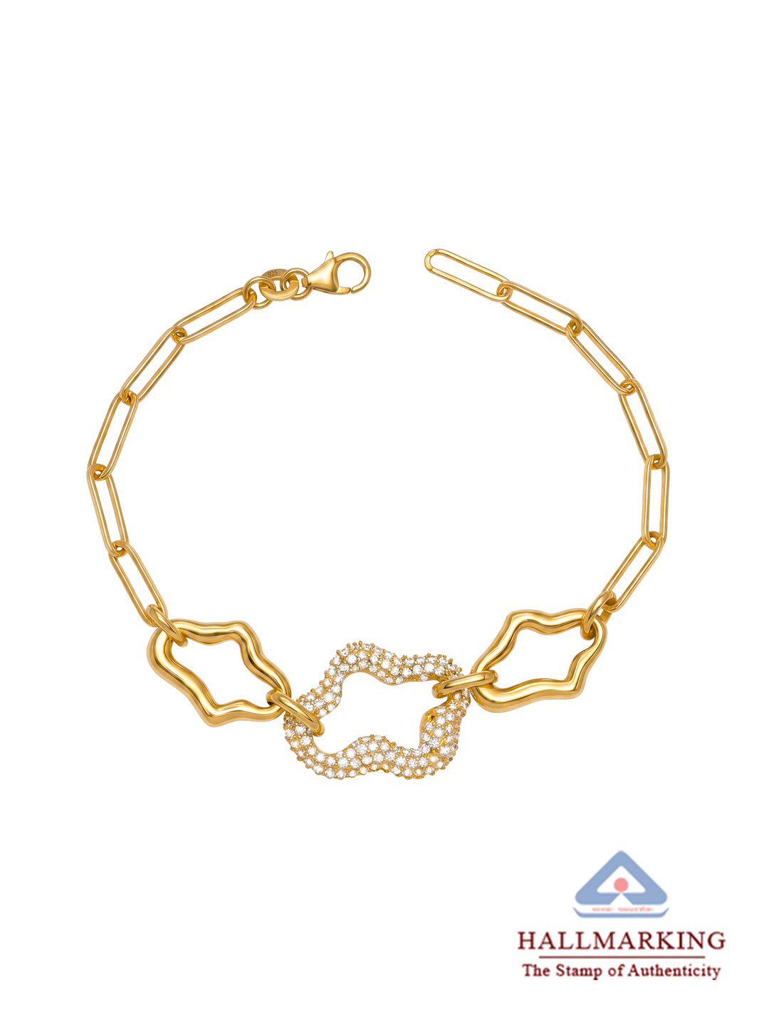 Gold Statement Bracelet