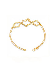 Nysa Wavy Statement Bracelet for Women
