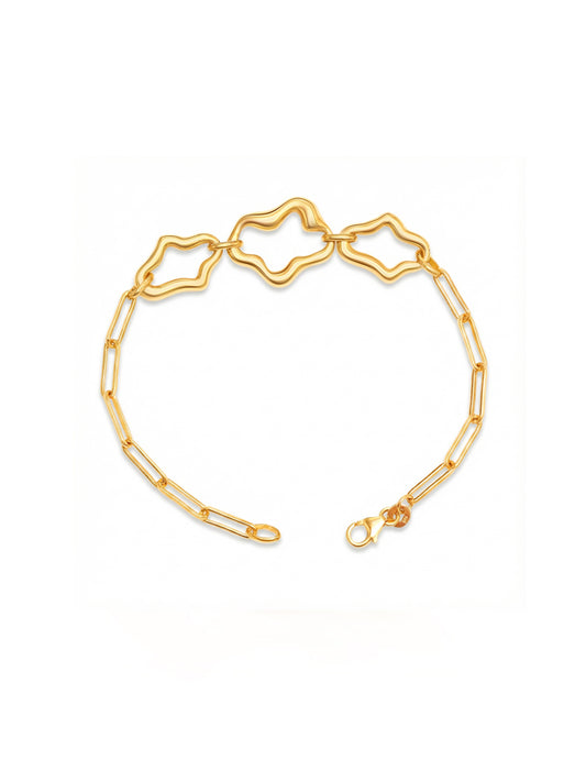 Nysa Wavy Statement Bracelet for Women