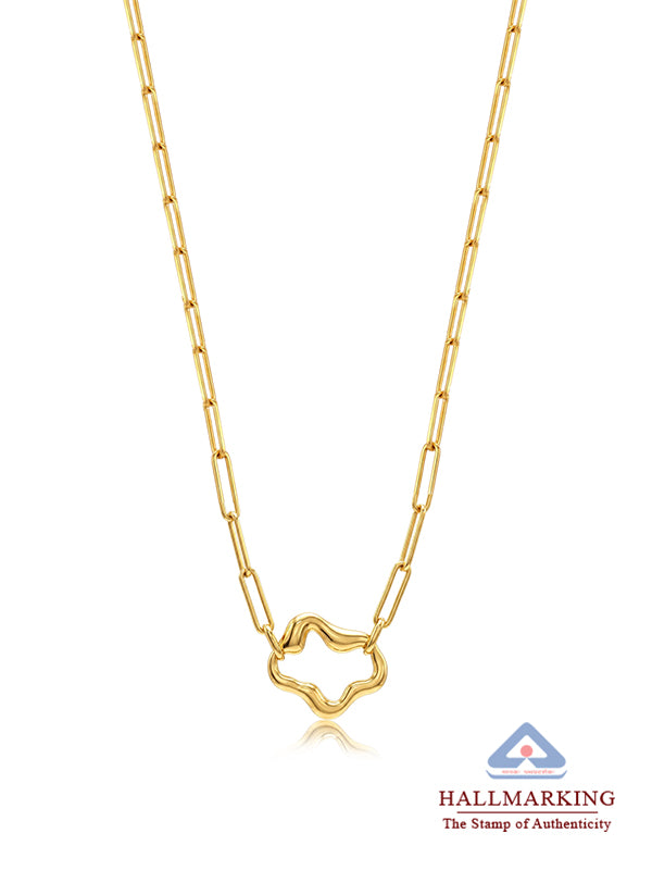 Althea Sculpted Statement Necklace for Women