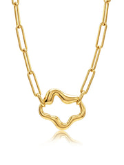 Althea Wavy Statement Necklace for Women