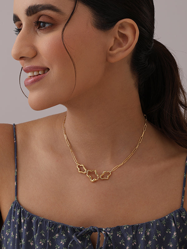 Aurelia Sleek Statement Necklace for Women