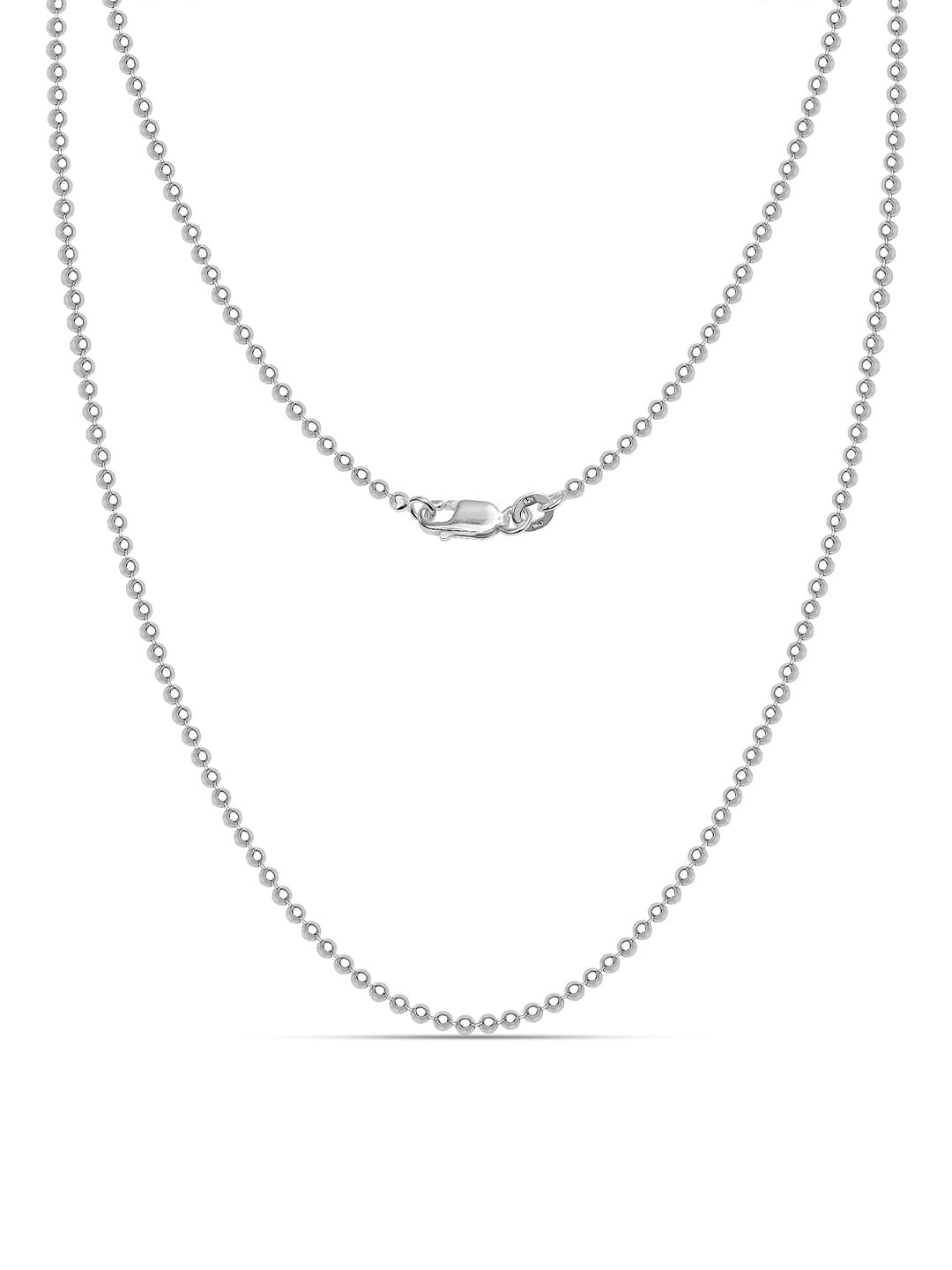 Mens Silver Box Chain Necklace