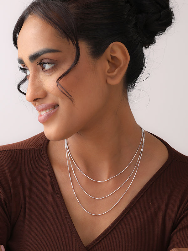 Venezia Bead Ball Chain Necklace