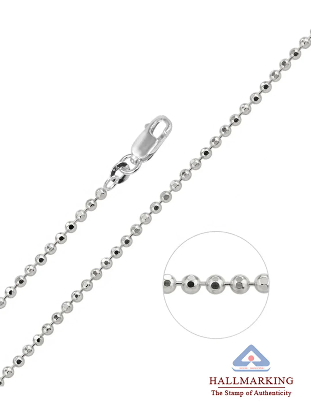 Venezia Ball Bead Women's Chain Necklace