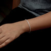 925 Sterling Silver Rope Chain Bracelet for Women and Men
