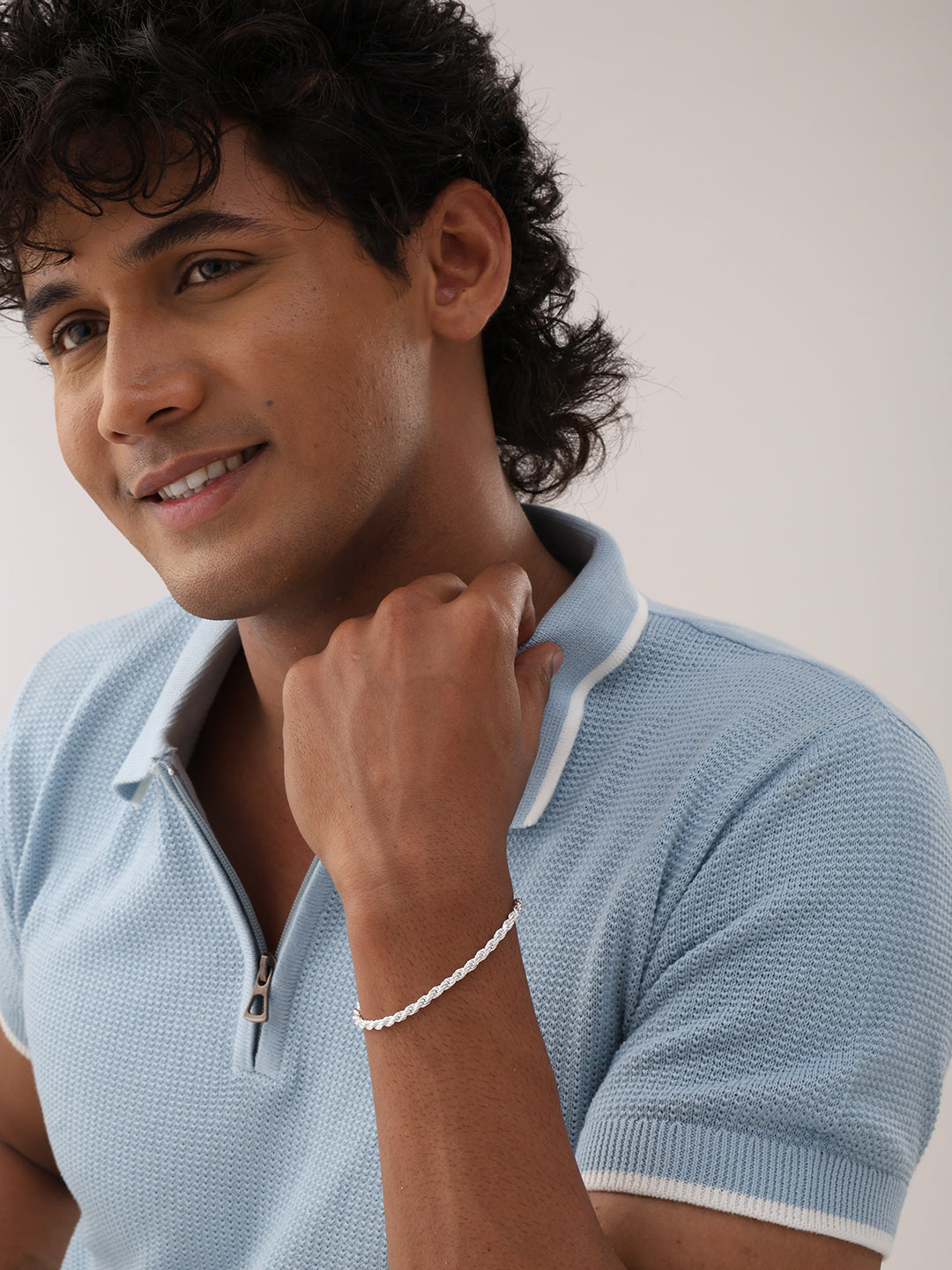 Italian Rope Chain Bracelet For Men