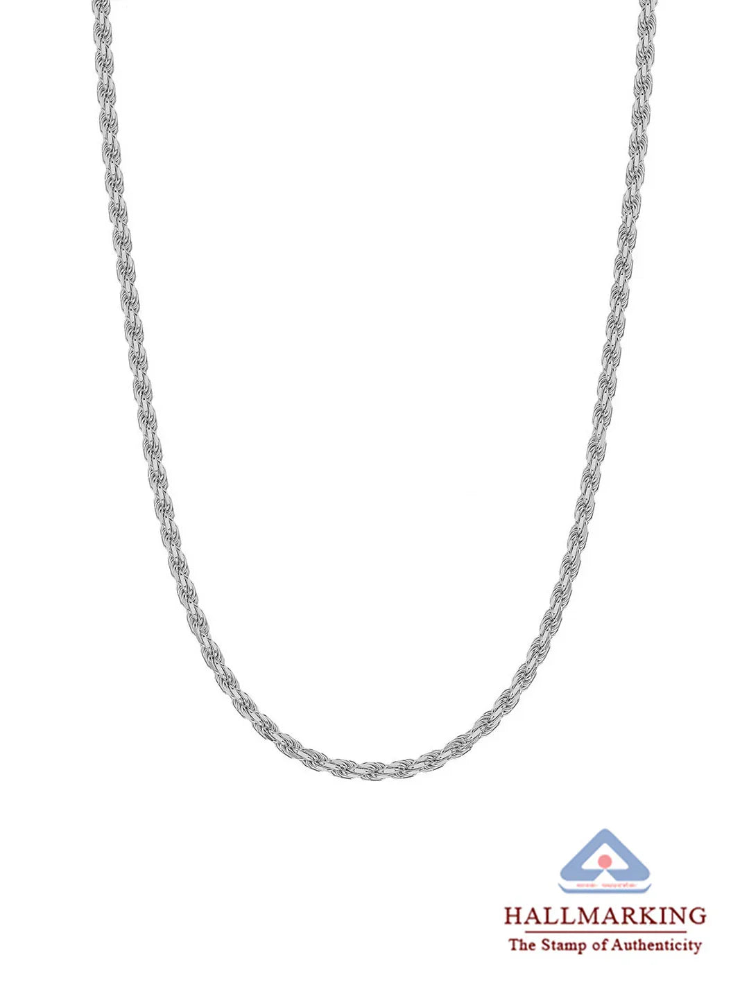 Torcia Twisted Rope Men's Chain Necklace