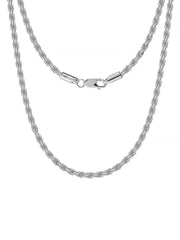 Torcia Twisted Rope Women's Chain Necklace