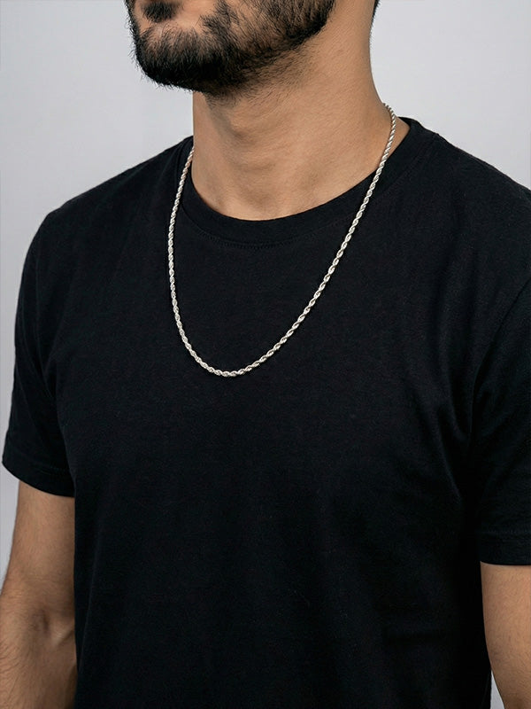 Classic Rope Chain Necklace for Men