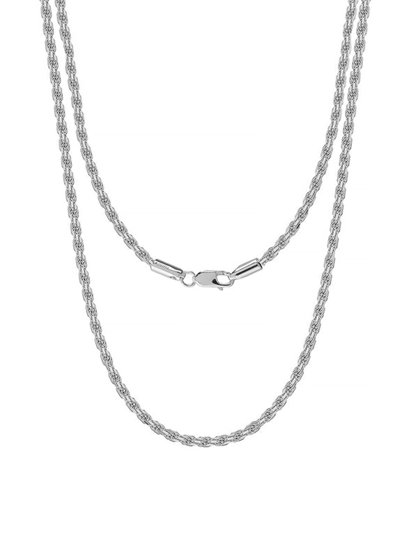 Classic Rope Chain Necklace for Men