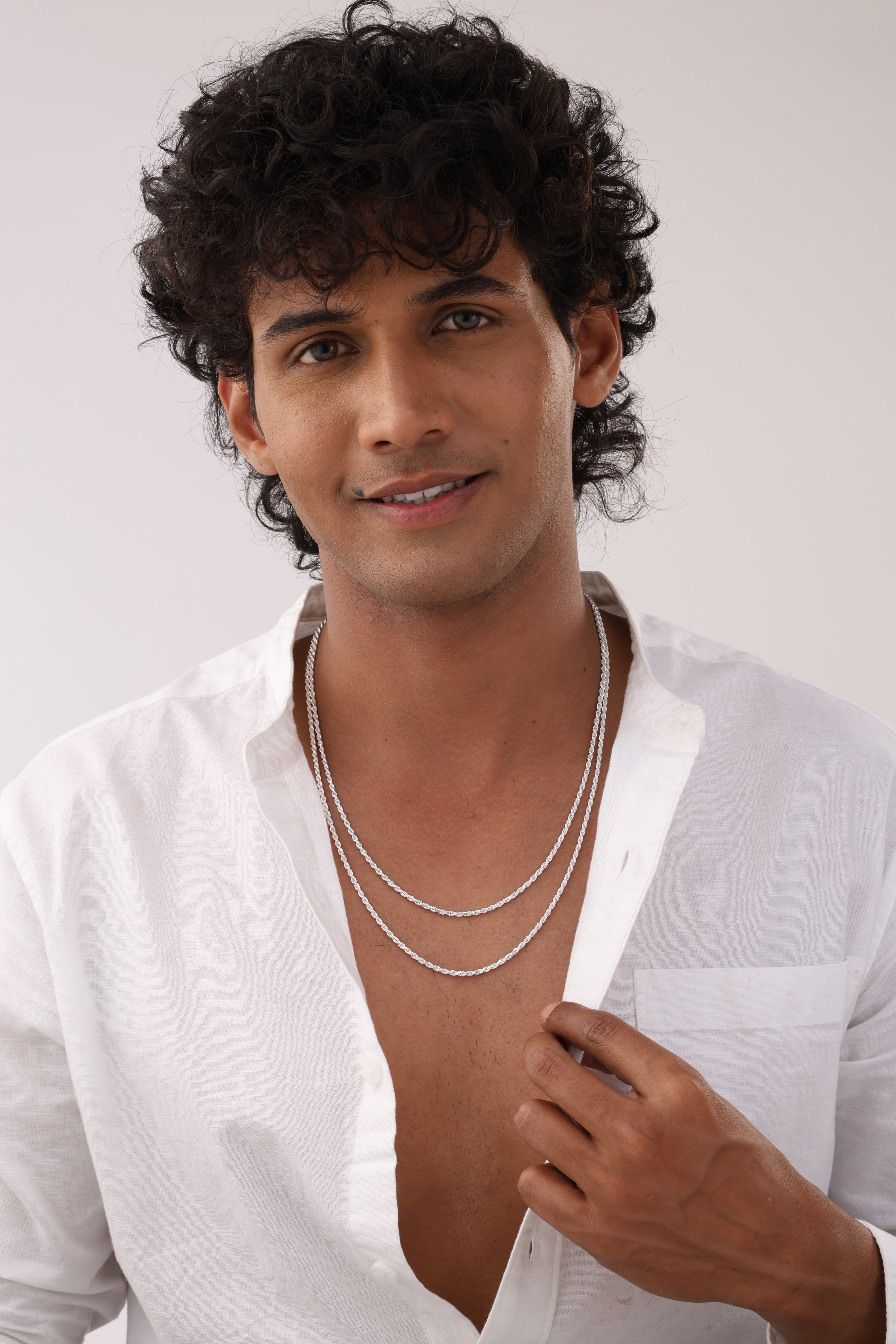 Classic Rope Chain Necklace for Men