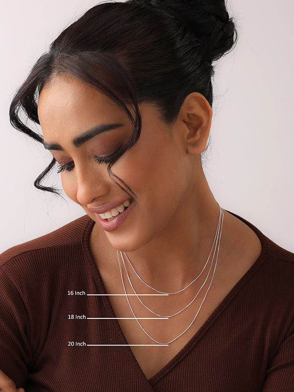 Roma Box Chain Necklace 1mm