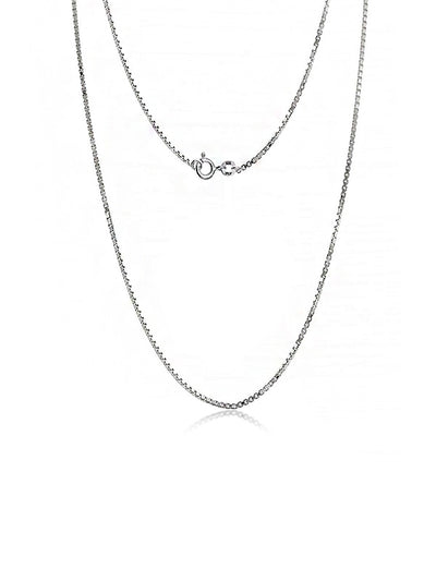 Roma Box Chain Necklace 1mm