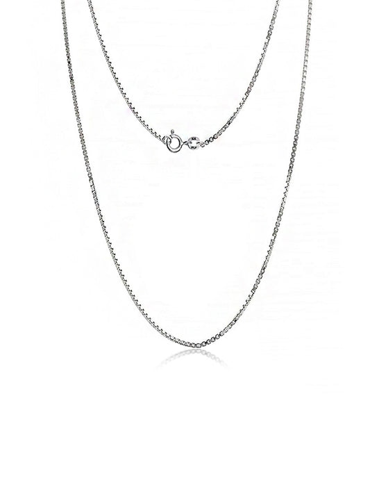 Roma Box Chain Necklace 1mm