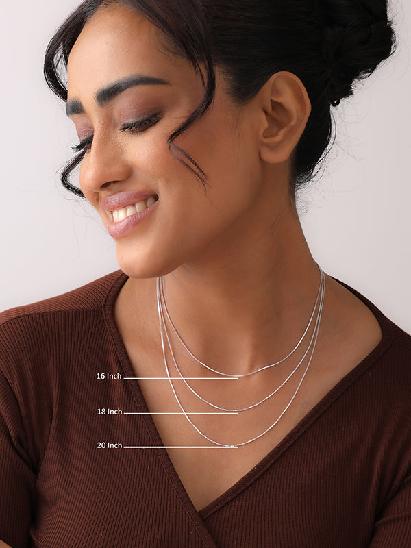 Roma Box Chain Necklace