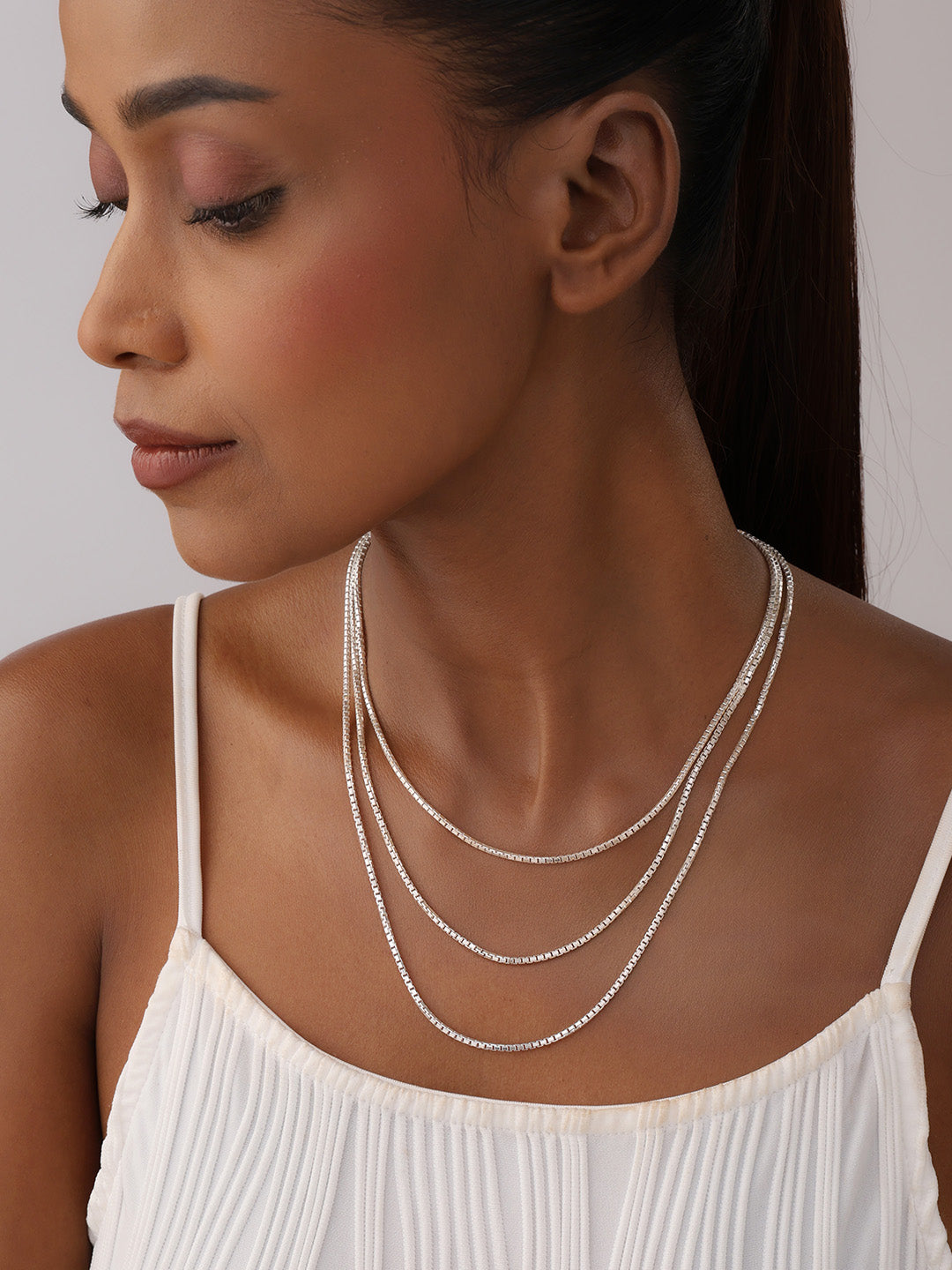 Silver Chain Necklace