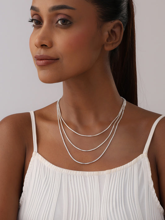 Silver Chain Necklace