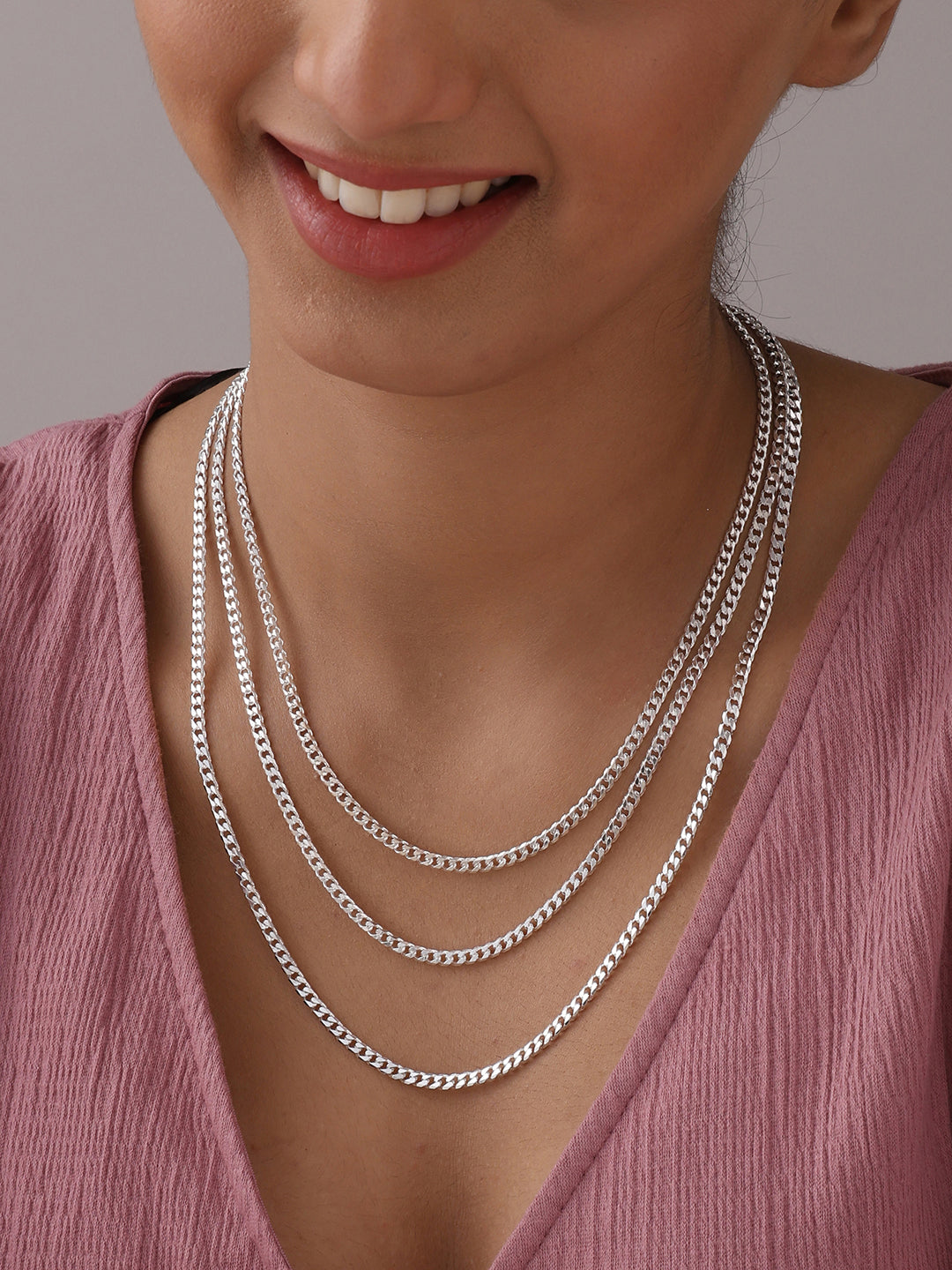 Diamond-Cut Cuban Link Chain