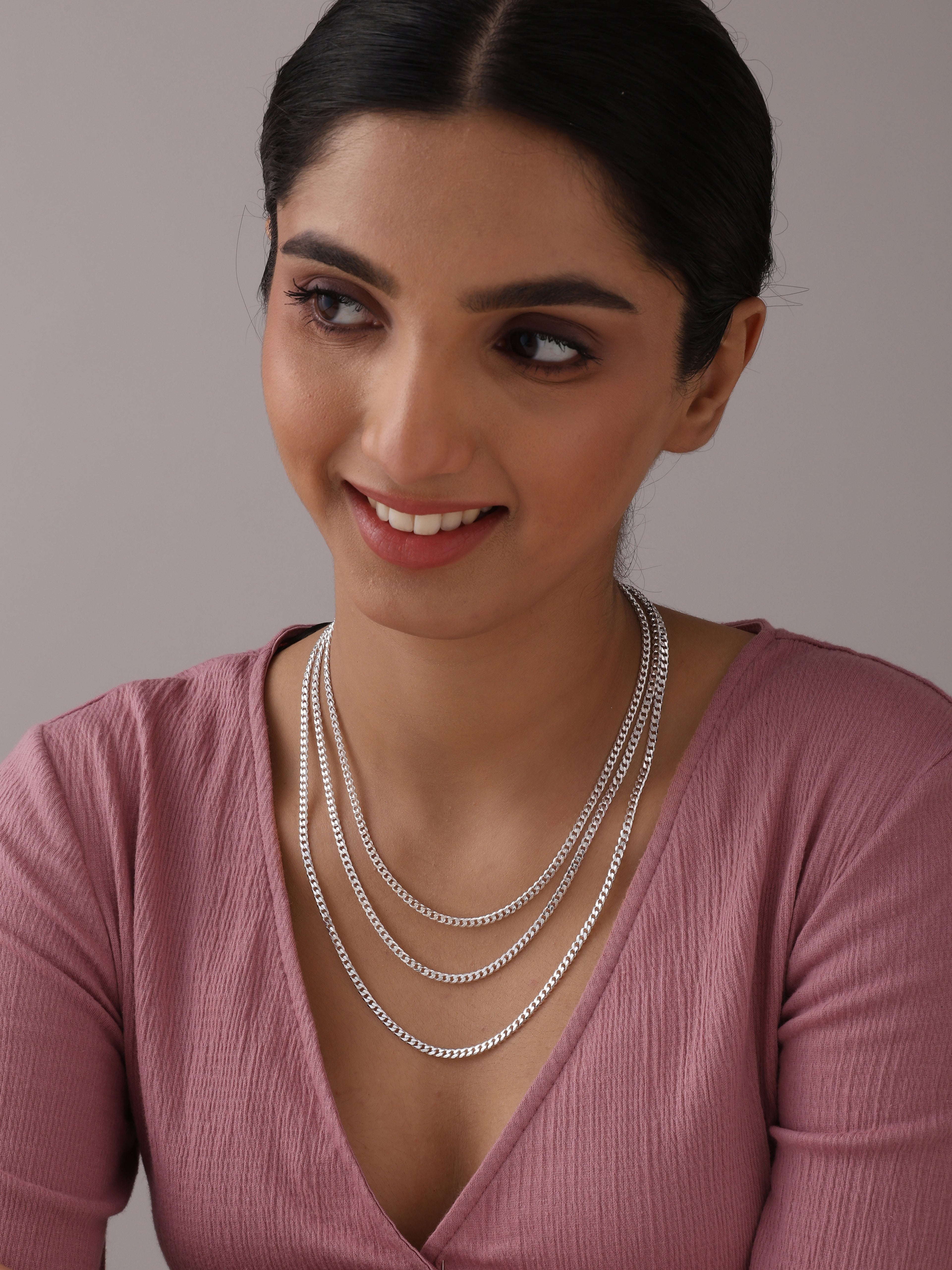 Diamond-Cut Cuban Link Chain