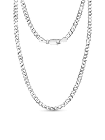 Diamond-Cut Cuban Link Chain