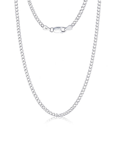 Habana Diamond-Cut Cuban Link Women's Chain Necklace