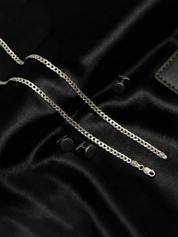 Diamond-Cut Cuban Link Chain 3.5mm