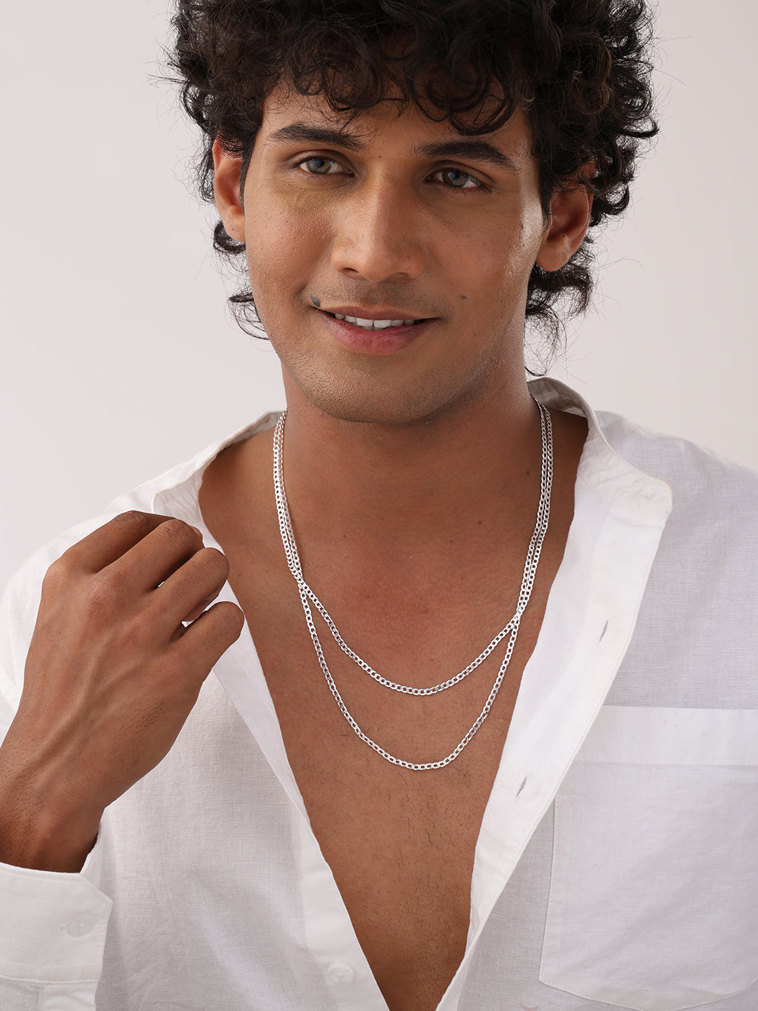 Habana Diamond-Cut Cuban Link Men's Chain Necklace