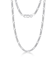 Diamond-Cut Figaro Chain