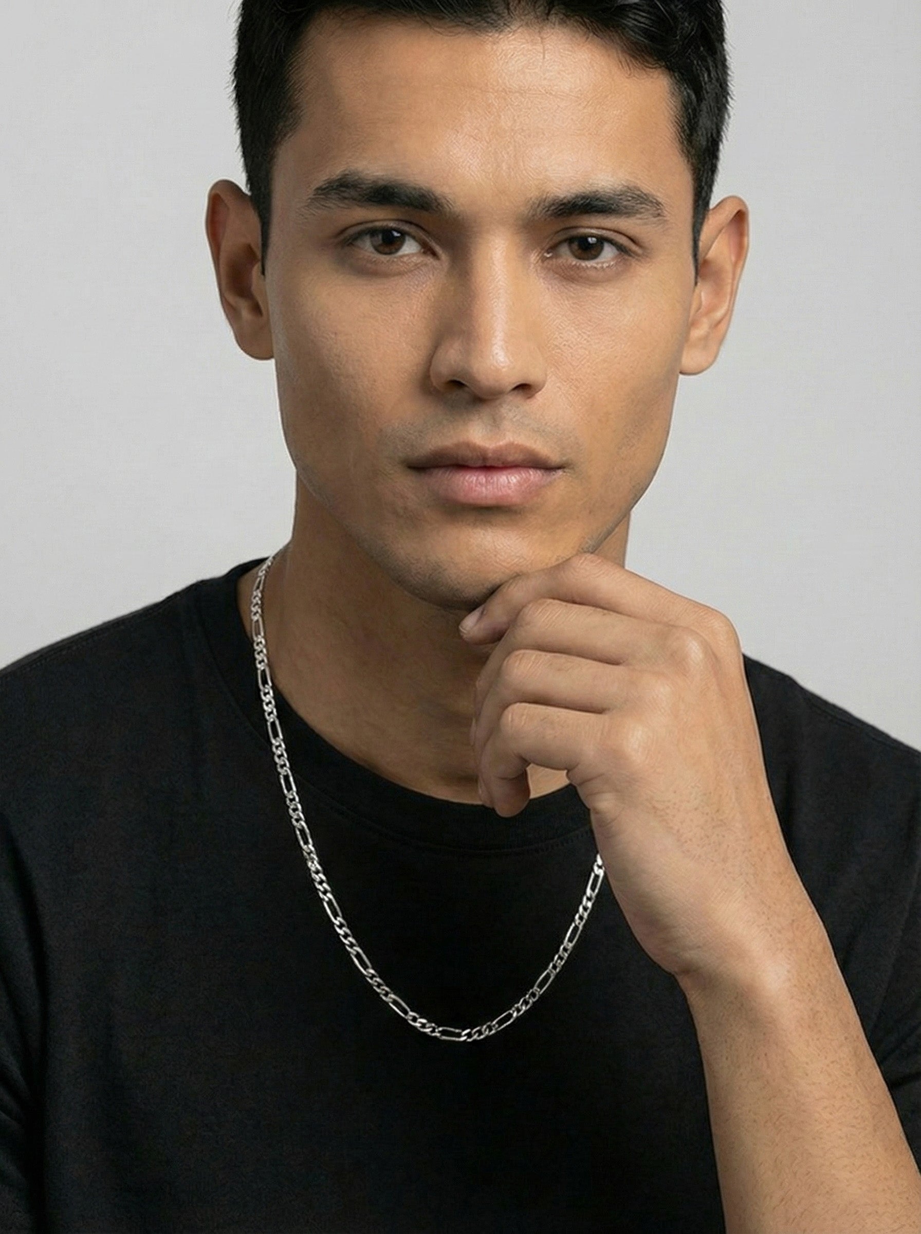 Diamond-Cut Figaro Chain 3.5mm