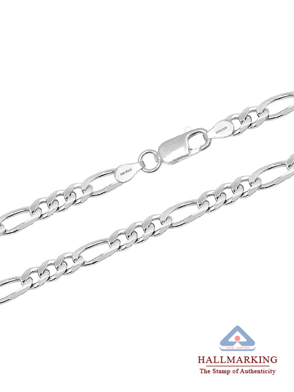 Diamond-Cut Figaro Chain 3.5mm