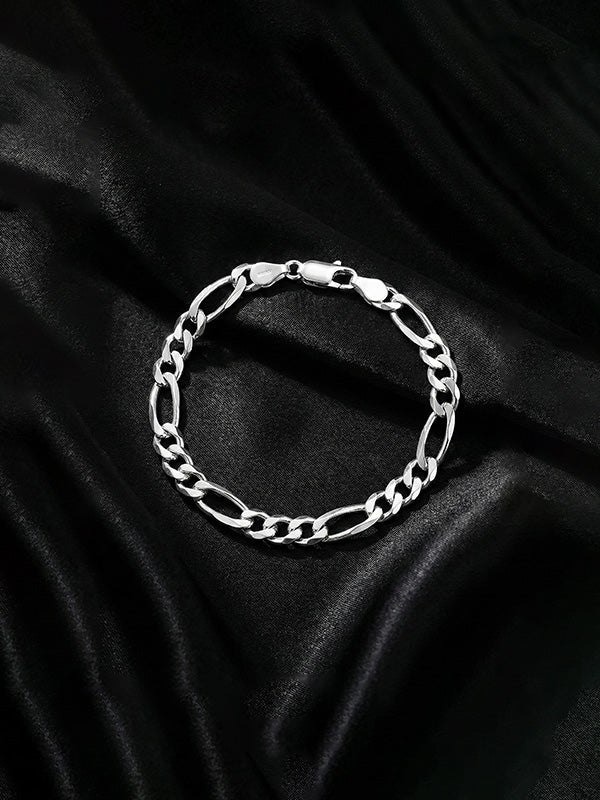 Figaro Chain Bracelet for Men