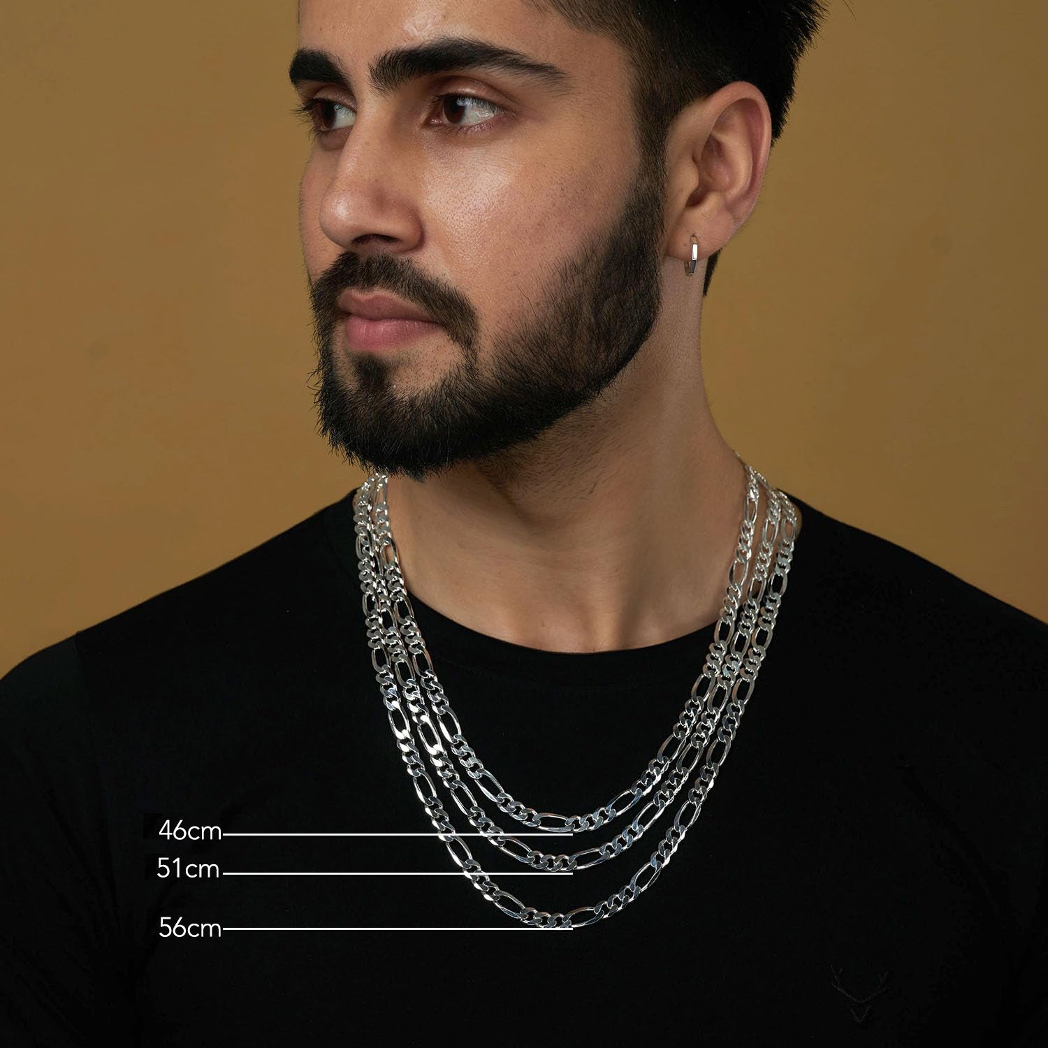 Men's Silver Chain Necklace