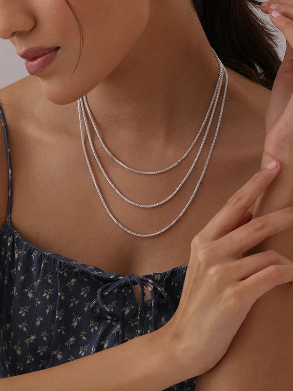 Italian Snake Chain Necklace for Women
