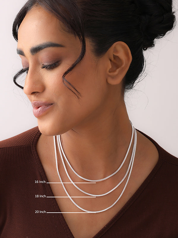 Italian Foxtail Rope Chain 2mm