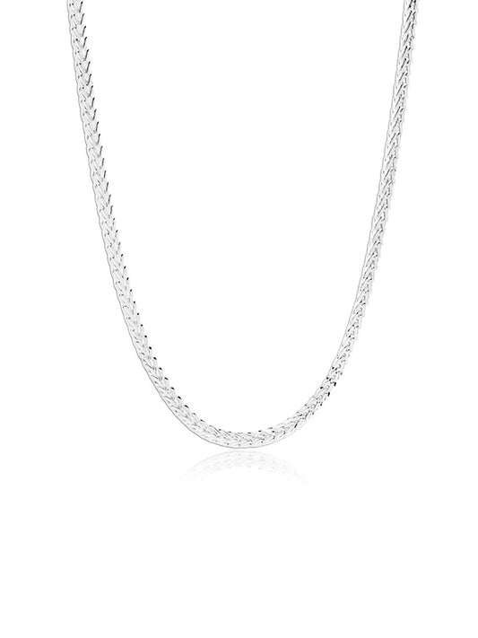 Italian Foxtail Rope Chain for Men - 2mm